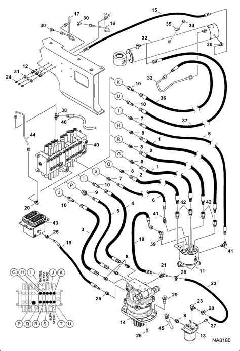 what size hydraulic hose on bobcat skid steer|bobcat 743 hydraulic hose diagram.